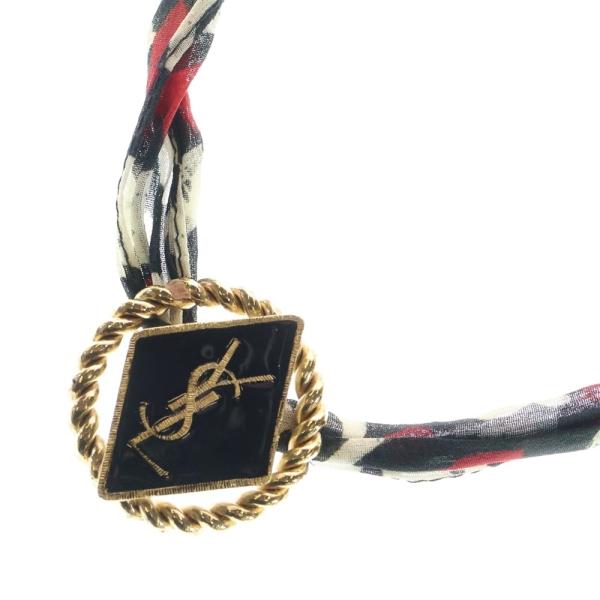 SAINT LAURENT PARIS サンローランパリ YSLロゴ チョーカー ネックレス