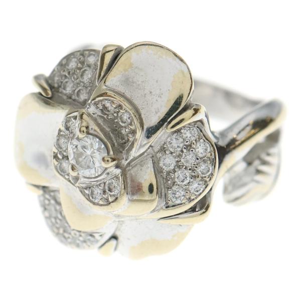 CHANEL（シャネル） カメリア フラワーモチーフ ダイヤ リング 指輪