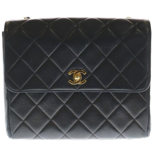 CHANEL（シャネル） マトラッセ23 チェーン ショルダーバッグ ブラック