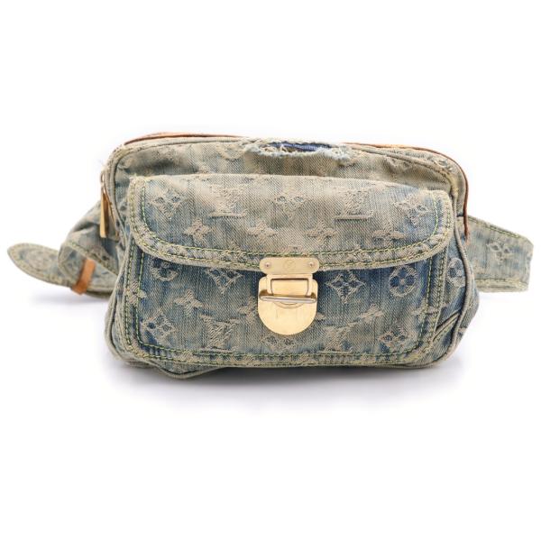 LOUIS VUITTON（ルイ・ヴィトン） モノグラムデニム バムバッグ