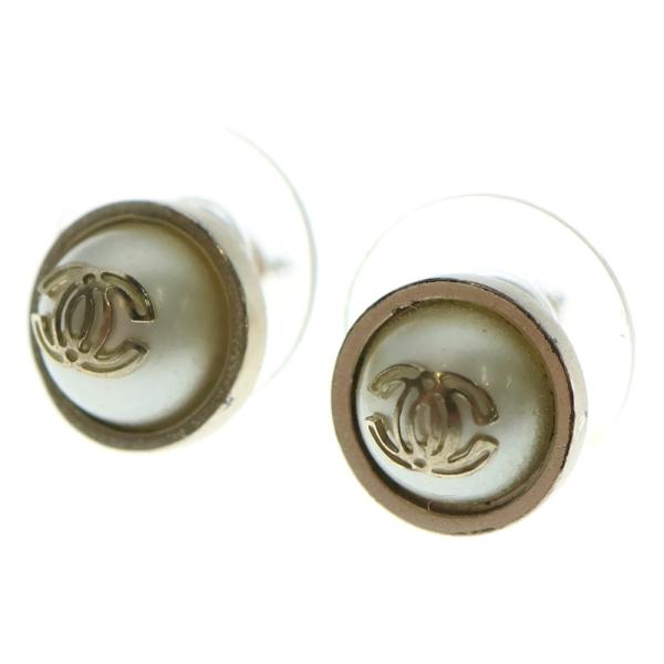 CHANEL シャネル ココマークパールピアス イヤーアクセサリー ゴールド