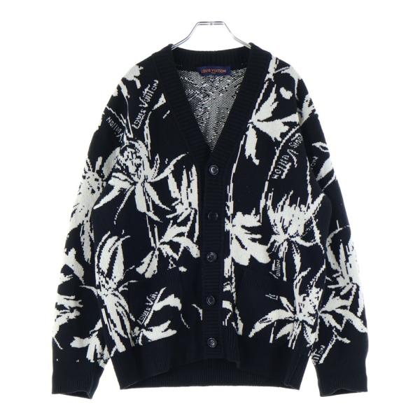 ルイヴィトン　23SS シスルウール　ジャガード　カーディガン LOUIS VUITTON（ルイ・ヴィトン） 23SS シスルジャガード 総柄 ウール