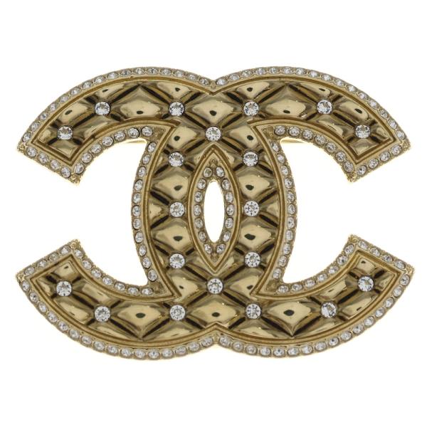 CHANEL（シャネル） ココマーク マトラッセ ブローチ ピンバッジ
