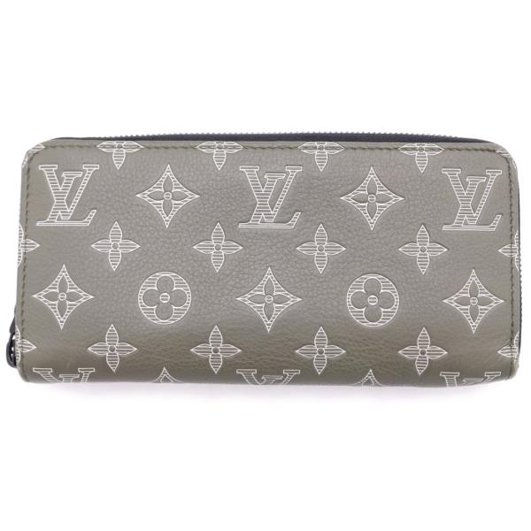 超美品　ルイヴィトン　モノグラムシャドウ　ジッピーウォレットホリゾンタル　長財布 LOUIS VUITTON（ルイ・ヴィトン） モノグラムシャドウ ジッピー