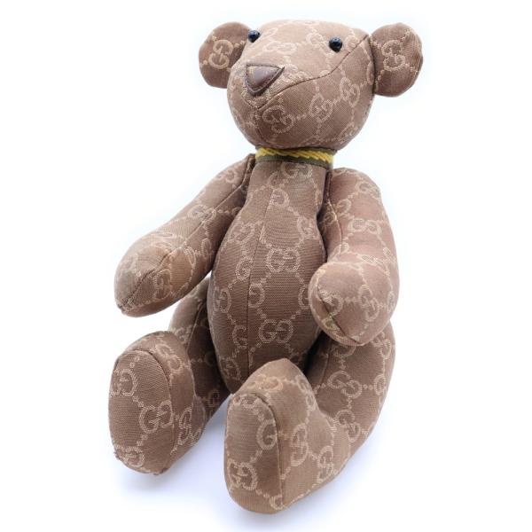 GUCCI（グッチ） GGキャンバス クマ ベアー マスコット 熊 ぬいぐるみ