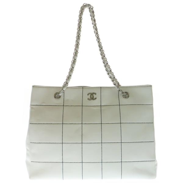 CHANEL（シャネル） チョコバー チェーントートバッグ ハンドバッグ