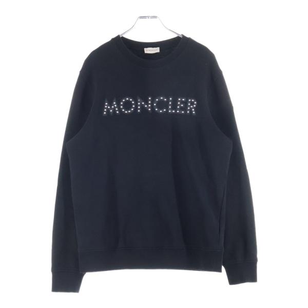 MONCLER（モンクレール） 22SS スタッズロゴ プリント クルーネック