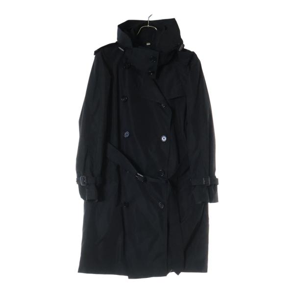 A860 良品 バーバリー ロンドン 裏地ノバチェック ジャケット 40R 黒 大きいサイズ Archive バーバリー ロンドン BURBERRY LONDON 裏地