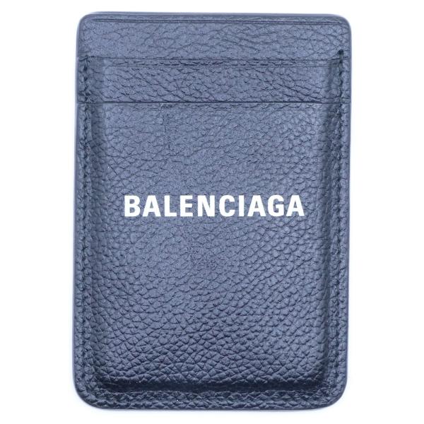 BALENCIAGA　エブリディ ロゴ カードケース ケース 332 未使用品】BALENCIAGA バレンシアガ エブリデイ カードケース パス