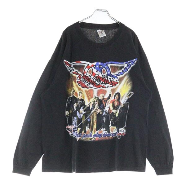 ヴィンテージ 00s AEROSMITH SORAYAMA JUST PUSH PLAY LS BOOTLEG