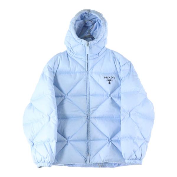 PRADA（プラダ） 21AW キルティング ナイロン フーディダウン