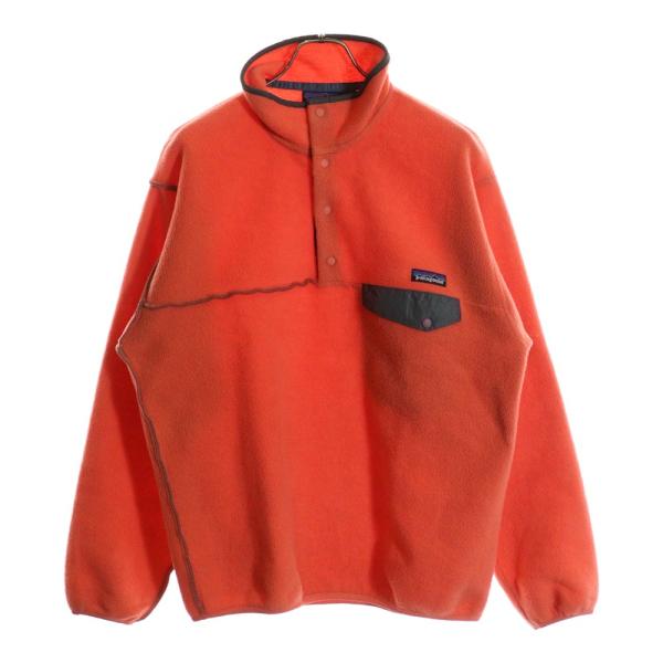 patagonia Synchilla ジャケット90s オレンジ 値下げ交渉可 patagonia（パタゴニア） 90S INSIDE OUT SEAMS SNAP-T SYNCHILLA