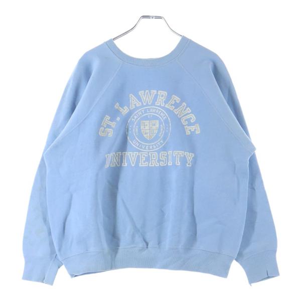 ヴィンテージ 50S セントローレンス カレッジロゴ フロッキー プル