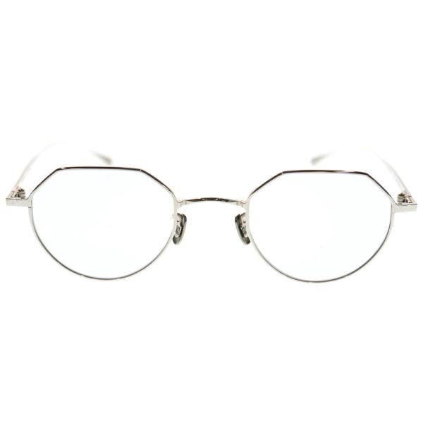 EYEVAN アイヴァン 177 c800 メタリックフレーム クリアレンズ