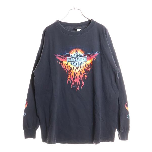 Harley Davidson（ハーレー・ダビッドソン） 90s VINTAGE FLAMES L/S