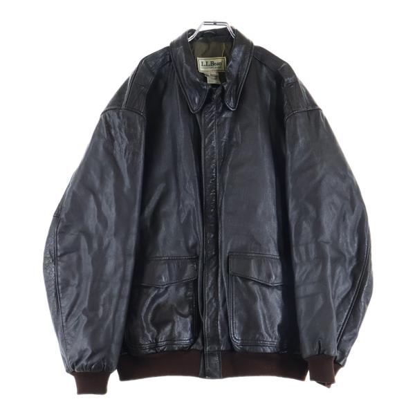 L.L.Bean（エルエルビーン） 80S A-2 LEATHER FLIGHT JACKET TALON-ZIP