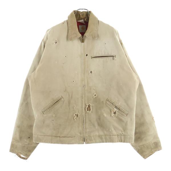 Carhartt ベージュ デトロイトジャケット Carhartt（カーハート） VINTAGE BORO DETROIT JACKET DUCK デトロイト