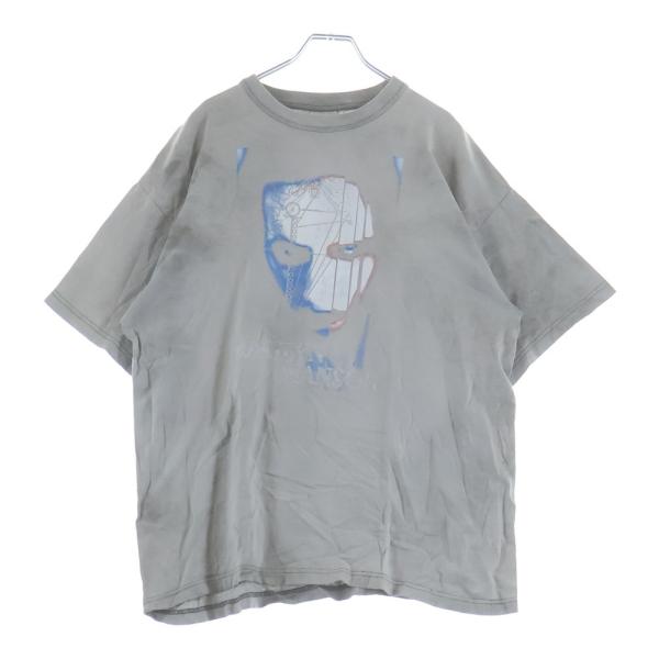 ヴィンテージ 90S マリリンマンソン ユーロ ブート アンチクライスト スーパースター フェード 半袖Tシャツ カットソー ブラック