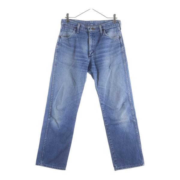 Wrangler ラングラー 90S USA製 13MWZ ジップフライデニムパンツ インディゴ Wrangler（ラングラー） 90S USA製 13MWZ ジップフライデニムパンツ