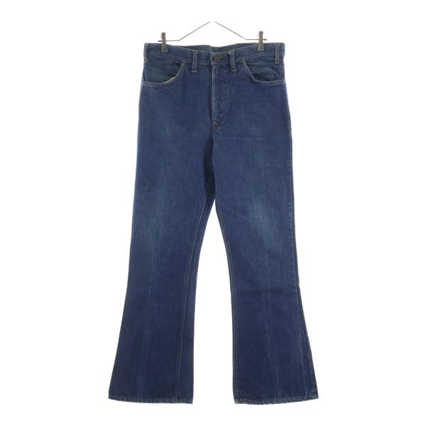 し*様 70s Levi’s リーバイス 646 Big E グランジ フレアパ Levi's（リーバイス） 70S 646 BIG E FLARE DENIM PANTS ボタン裏刻印