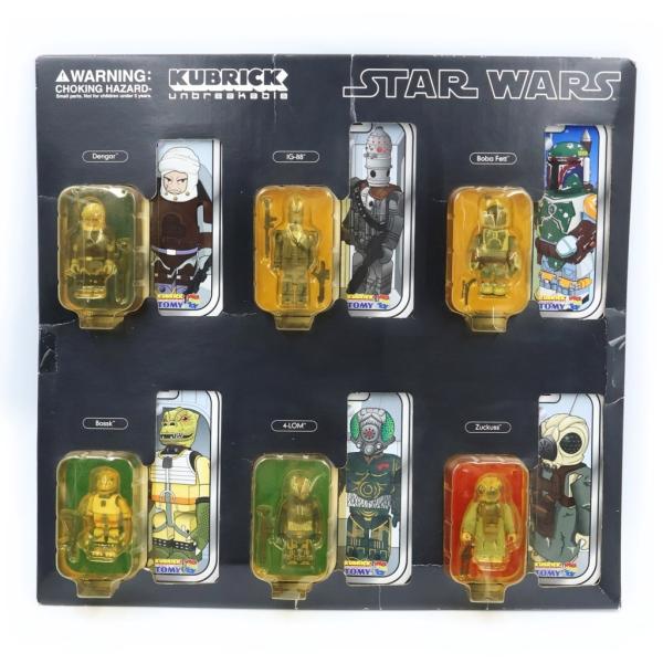 NO BRAND ノーブランド STAR WARS BOUNTY HUNTER KUBRICK スターウォーズ バウンティハンター キューブリック ブラック