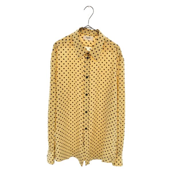 セリーヌ 20SS classic shirt silk printed シルクドット セリーヌ 20SS classic shirt silk printed シルクドット