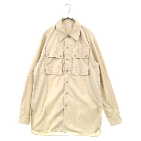 LEMAIRE 長袖シャツルメールミリタリーシャツセージ