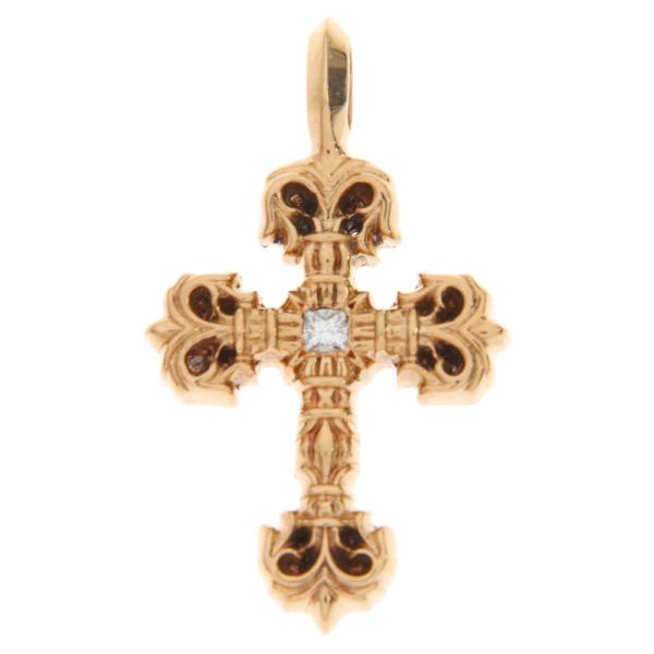 CHROME HEARTS（クロムハーツ） 22K CHARM FILIGREE TINY 1DIA