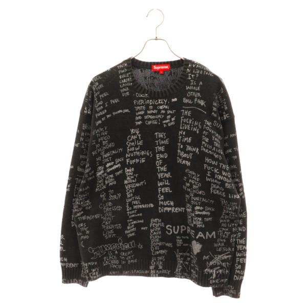 Supreme（シュプリーム） 23SS Gonz Poems Sweater ゴンズポエムクルー