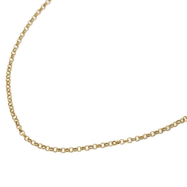 CHROME HEARTS（クロムハーツ） 22K NECKCHAIN R18 ロールチェーン18