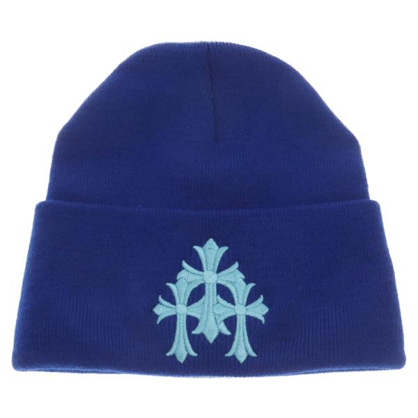 CHROME HEARTS クロムハーツ ビーニー ブラック刺繍クロス 極美品 CHROME HEARTS クロムハーツ CH Cross Beanie CHクロス ビーニー