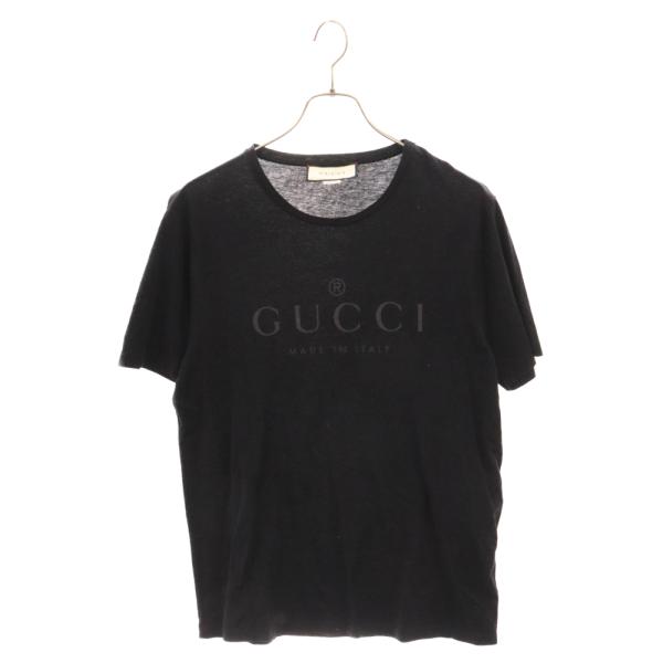 GUCCI グッチ ヴィンテージロゴ レオパード刺繍 半袖 Tシャツ 白 M