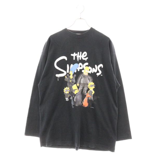 BALENCIAGA ダークブラウン 長袖カットソー BALENCIAGA バレンシアガ UNISEX No logo Tシャツ カットソー 7