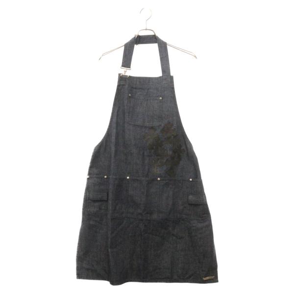 クロムハーツ   CEMETERY CROSS APRON セメタリークロスパッチデニムエプロン 中古 SJ02 shopbring_3024g210003