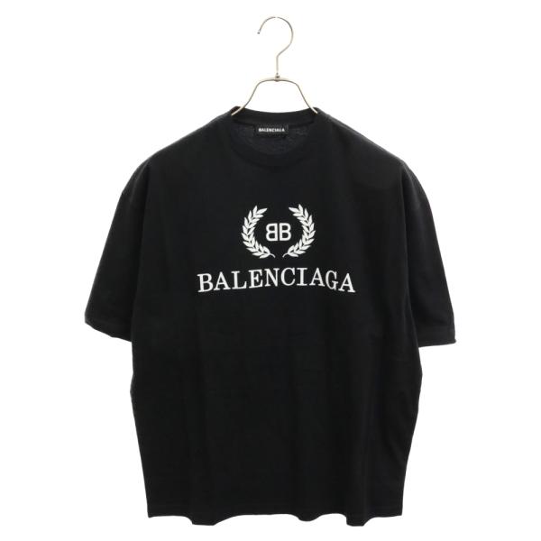 BALENCIAGA バレンシアガ BB Logo Print Tee フロントロゴ BALENCIAGA バレンシアガ BB Logo Print Tee フロントロゴ