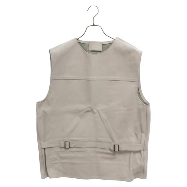 PRADA プラダ 23SS UPC194 S231 12NF ベルテッドレザープルオーバー 