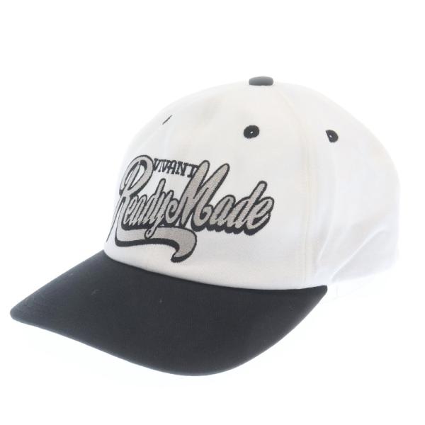 READYMADE（レディメイド） TWO TONE CAP ツートーンフロントロゴ刺繍