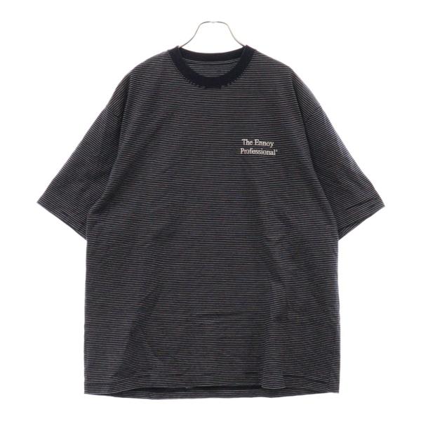 ENNOY PROFESSIONAL S/S T-SHIRT エンノイ ENNOY エンノイ 23SS S/S Border T-Shirt SS23BRENCT05AM ロゴ