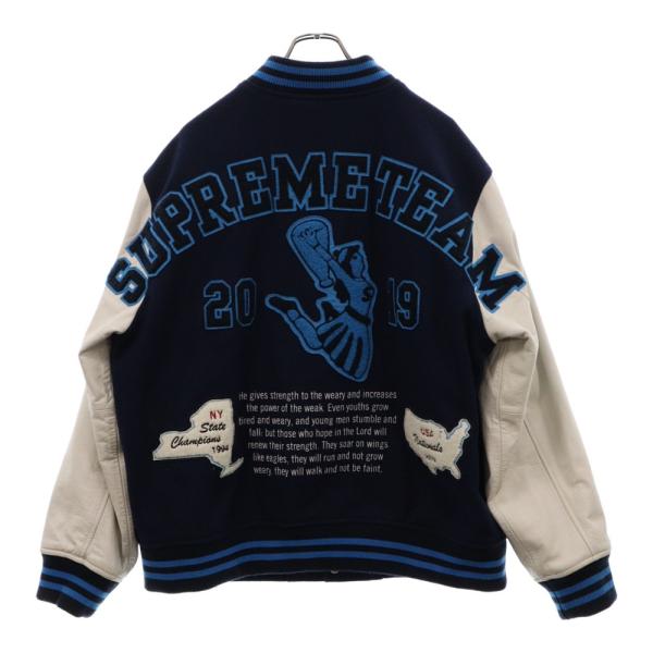 Supreme（シュプリーム） 19AW Team Varsity Jacket チームバーシティ