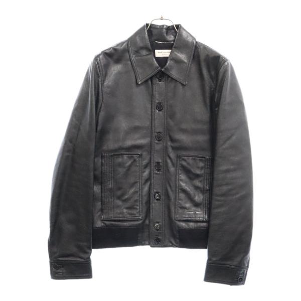 SAINT LAURENT PARIS サンローランパリ Lamb Leather Jacket SAINT LAURENT PARIS サンローランパリ Lamb Leather Jacket