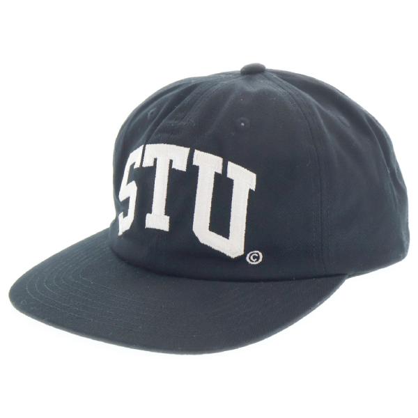 STUSSY（ステューシー） STU ARCH STRAPBACK CAP フロントロゴ刺繍