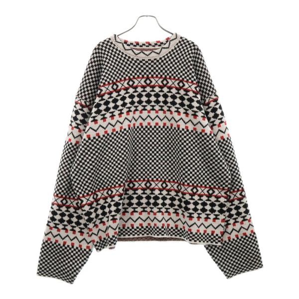 STUSSY ステューシー JACQUARD CREW KNIT ジャガードクルー STUSSY ステューシー JACQUARD CREW KNIT ジャガードクルー