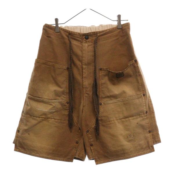 KAPITAL キャピタル キャンバス Wニーイージーショートパンツ KAPITAL キャピタル キャンバス Wニーイージーショートパンツ