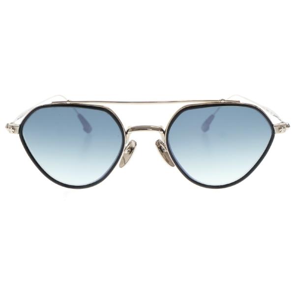 クロムハーツ スタイリッシュ ブラックメタルフレーム CHROME HEARTS