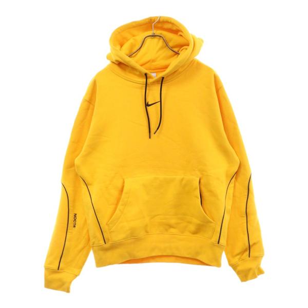 NIKE ナイキ 20AW ×DRAKE NOCTA M NRG AU HOODIE ESSENTIAL DA4104-739 ×ドレイク ノクタ ラバーロゴスウェットプルオーバーフーディ 裏起毛パーカー shopbring_3024l210004