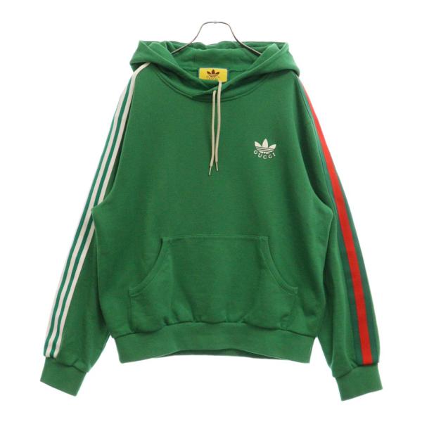 GUCCI グッチ オーバーサイズ パーカー サイドライン ブルー shopbring_3025a190001