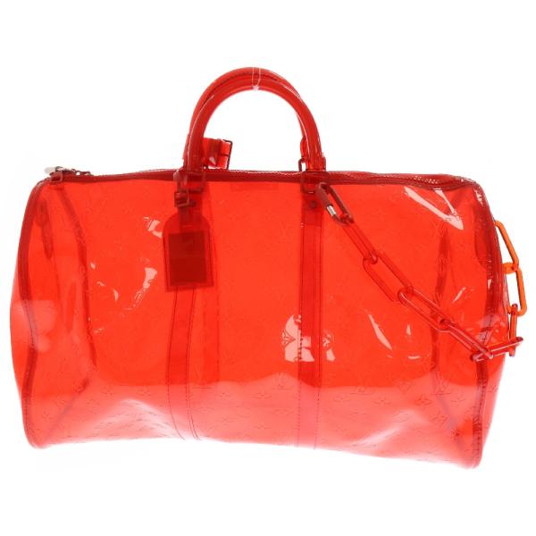 LOUISVUITTON 2019SS アブロー キーポル50 クリアレッド LOUISVUITTON 2019SS アブロー キーポル50 クリアレッド