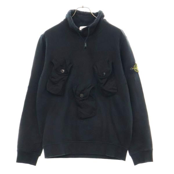 STONE ISLAND ストーンアイランド Multi Pocket Detail Mock Neck