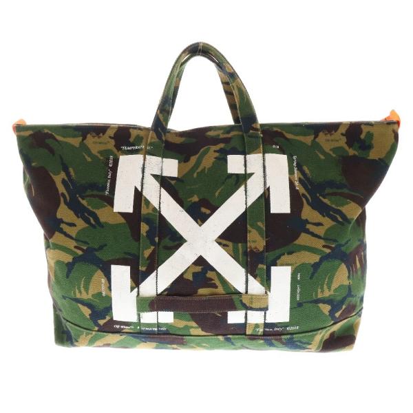 OFF-WHITE オフホワイト 18SS Camouflage 2Way Tote Bag