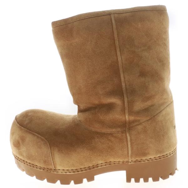 バレンシアガ ALASKA アラスカファースウェードショートブーツ メンズ 41 アラスカファーショートブーツ | BALENCIAGA